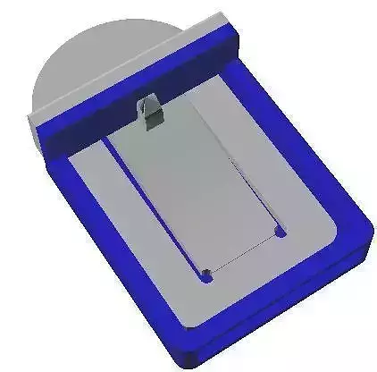 Box clasps 29 - Library techique 3D - Conception of jewels 3D print model