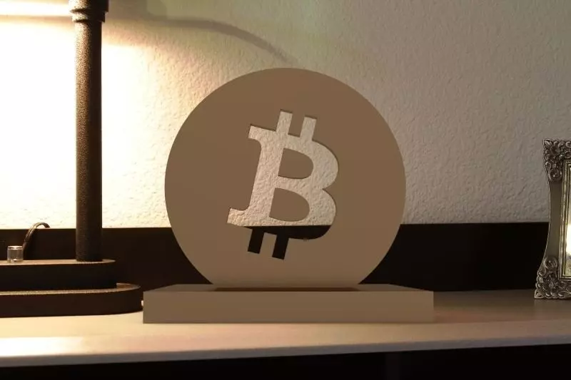 Bitcoin 3D Model trophy Free 3D print model
