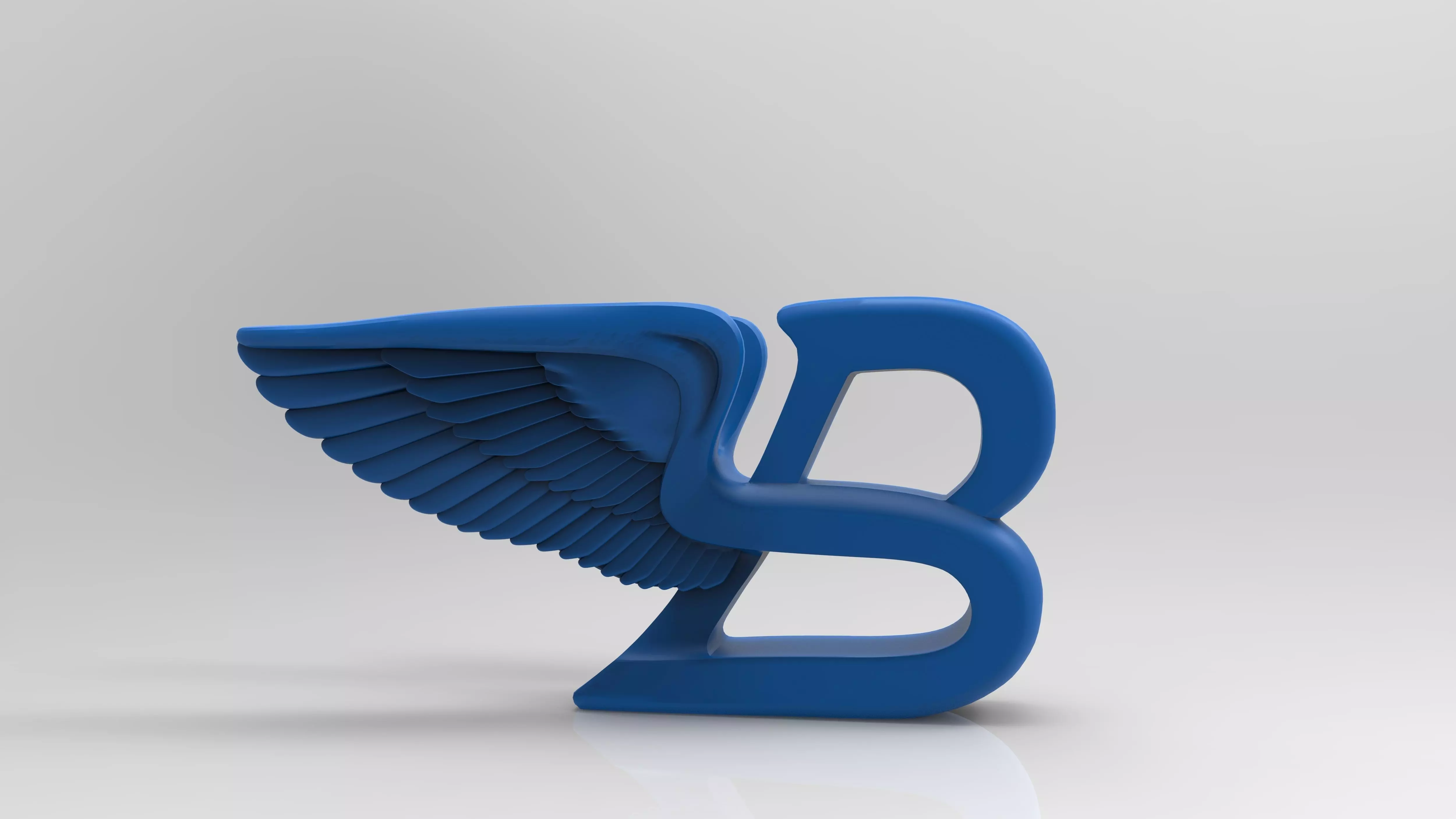 Bentley Logo 3D print model_0