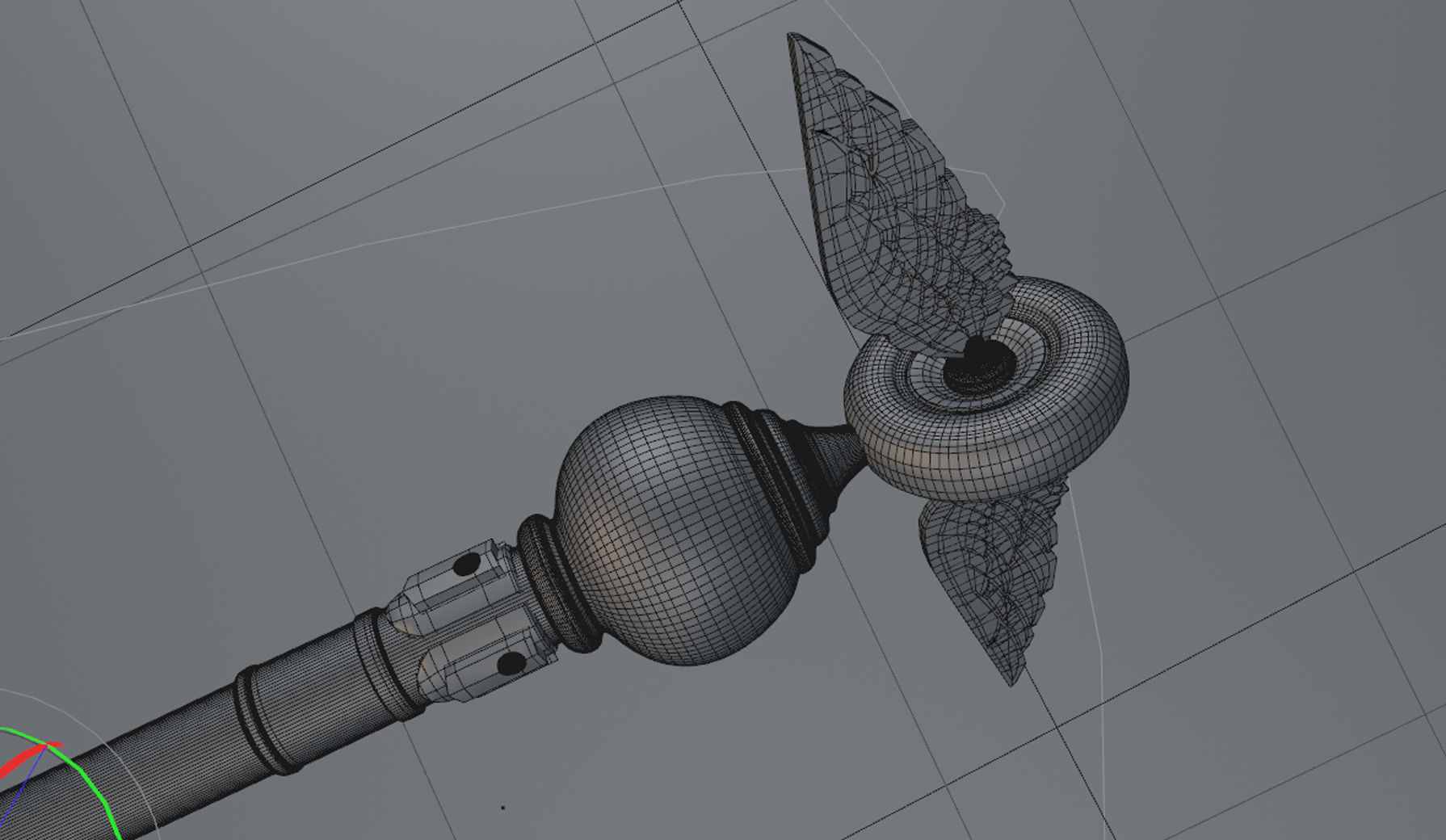 MAD MAX Dr Dealgoods Thunderdome Scepter 3D model_5