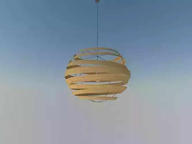 Ceiling Light wood