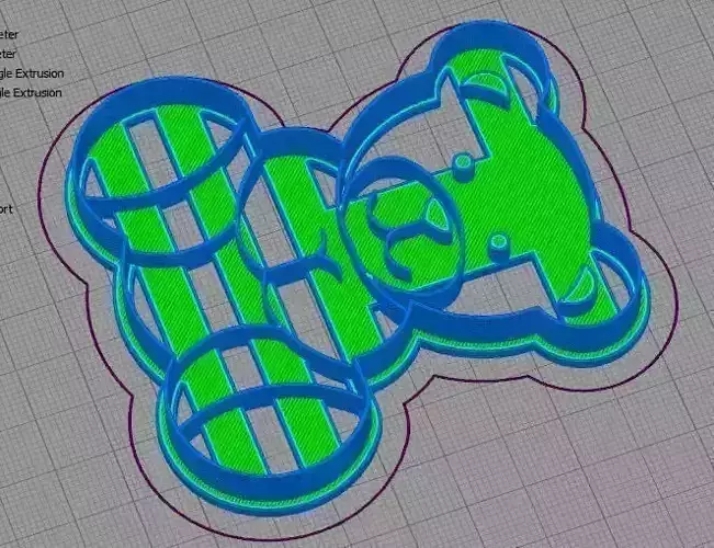 Cute Bear Cookie Cutter