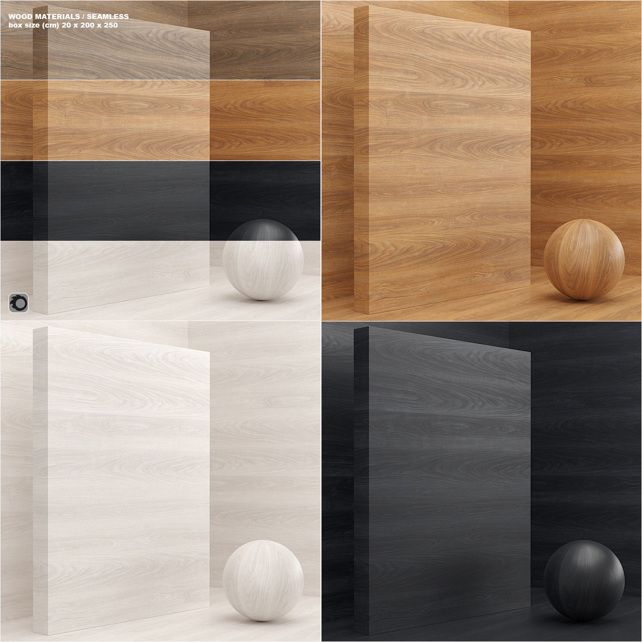 Material wood veneer slab seamless