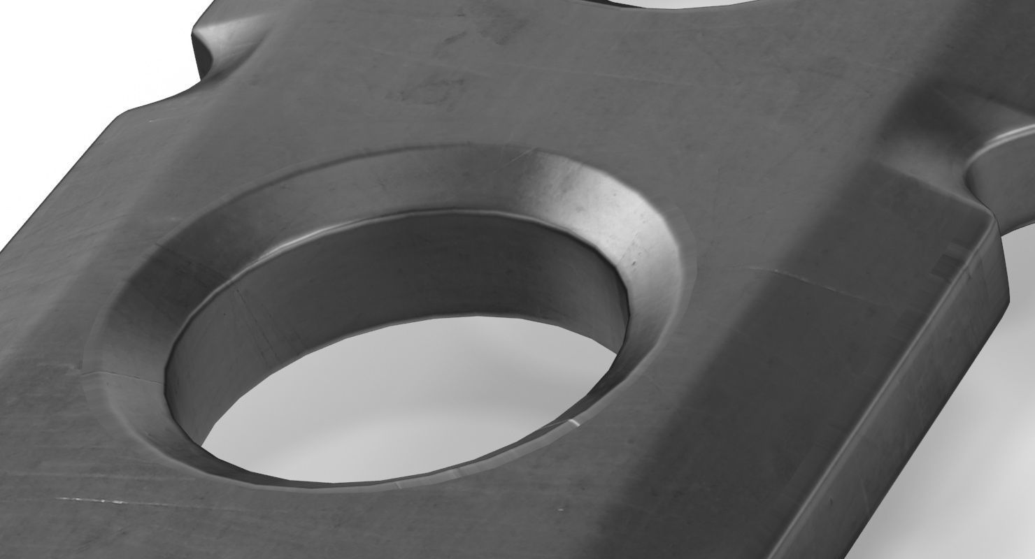 Knife transparent 3D model_3