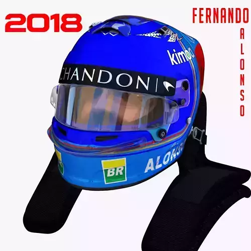 Alonso Helmet 2018