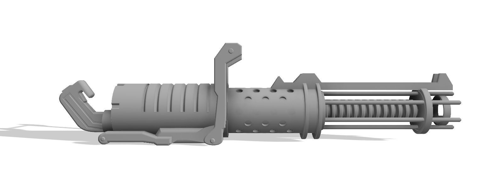 Z-6 Rotary Blaster Cannon - The Clone Wars 3D print model_2