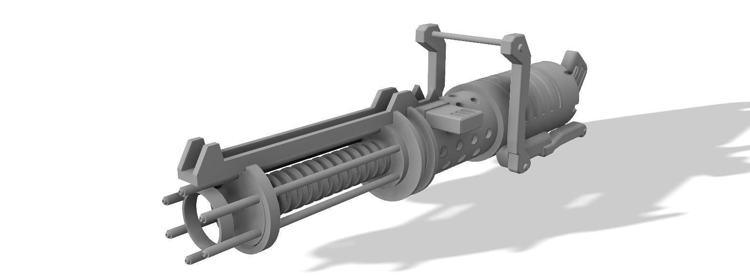 Z-6 Rotary Blaster Cannon - The Clone Wars 3D print model_1