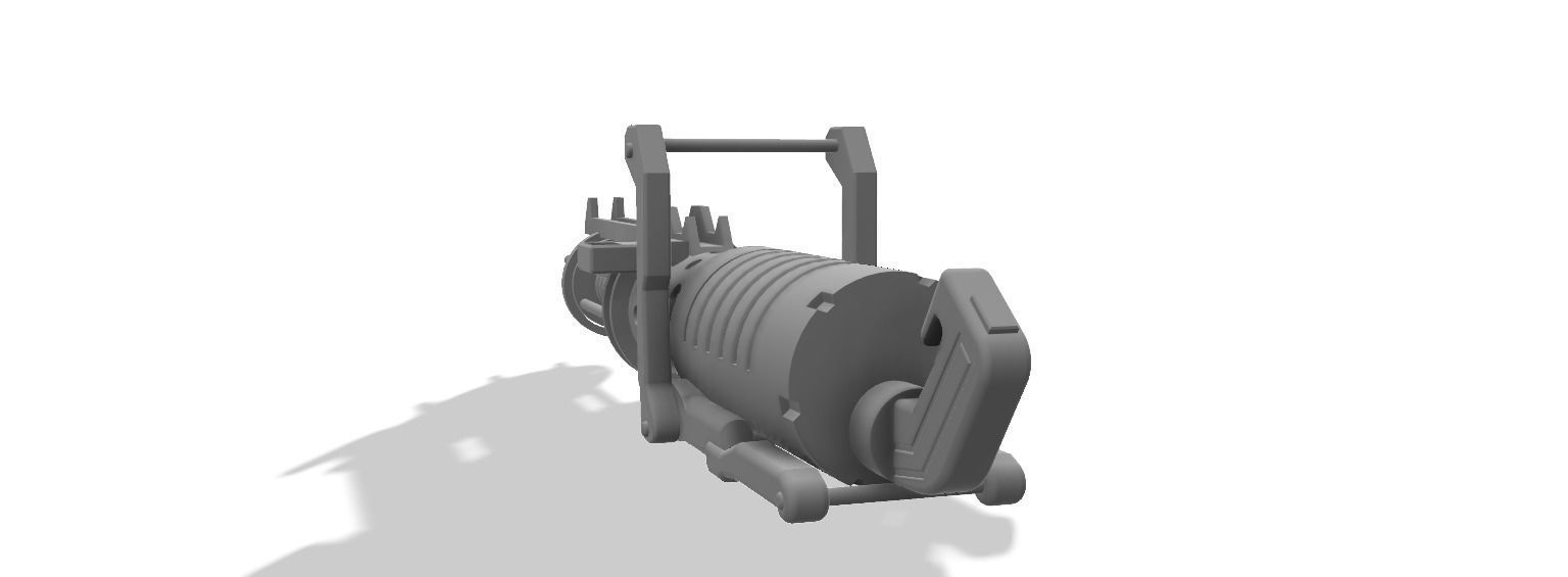 Z-6 Rotary Blaster Cannon - The Clone Wars 3D print model_3