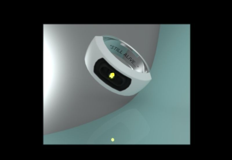 Portal Glados Ring free 3D model | CGTrader