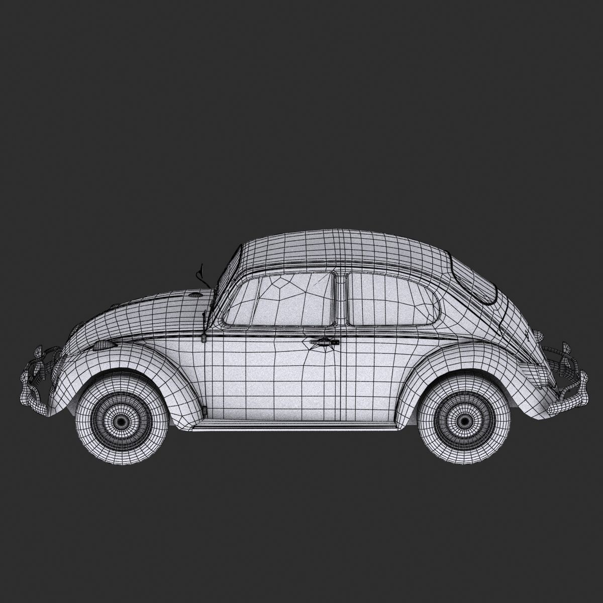 volekswagen volkswagen beetle - volkswagen beetle 3D model_13