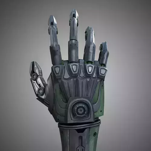 Robot hand 3D model