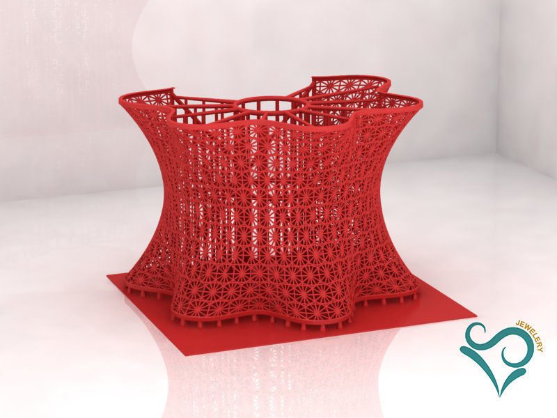 Golden Bracelets ready for direct printing 3d Jewel 3D print model_10