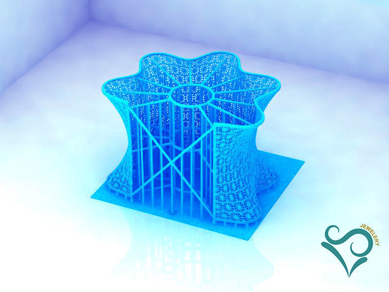 Golden Bracelets ready for direct printing 3d Jewel 3D print model_5