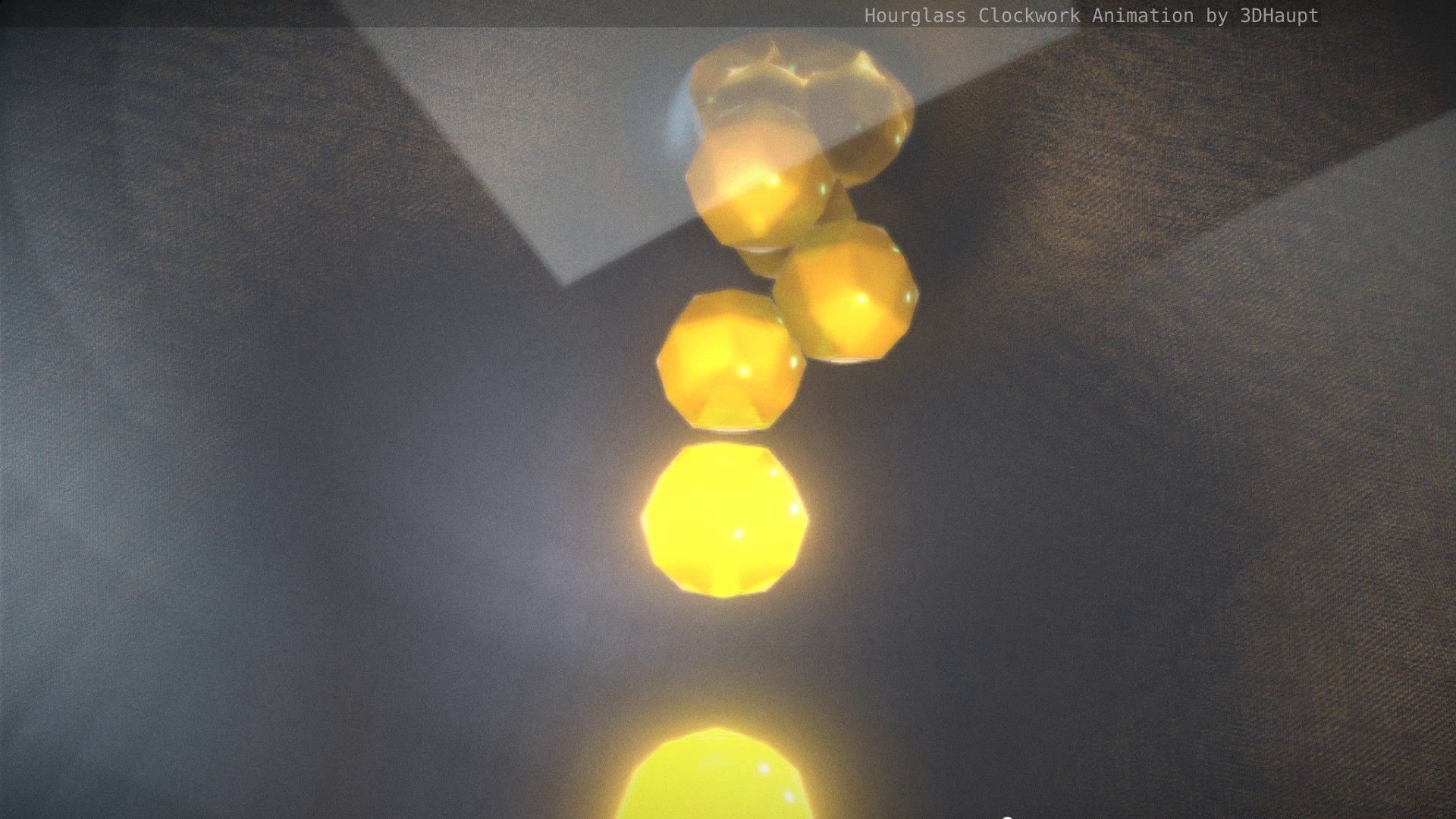 Hourglass Clockwork Animation  Free 3D model_84