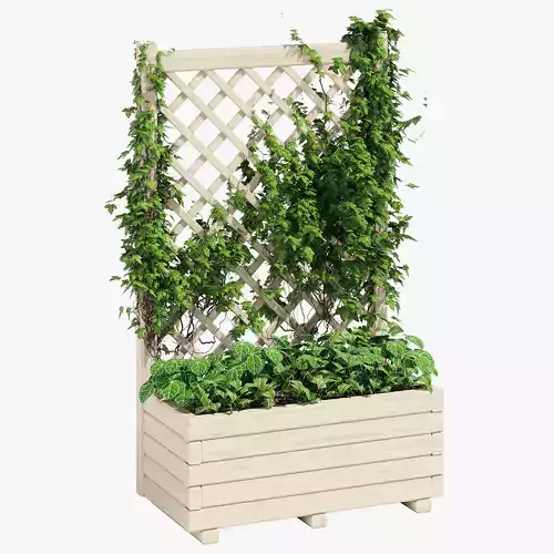 Planter with Trellis 66 litres
