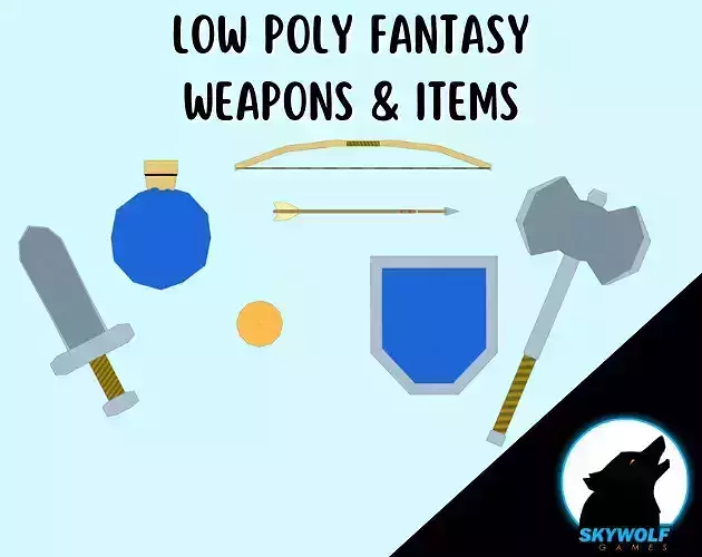 LP Rpg Fantasy Weapons and Items Pack