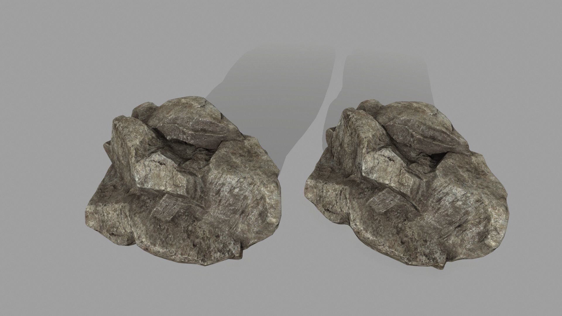 rocks set 01 Low-poly 3D model_13