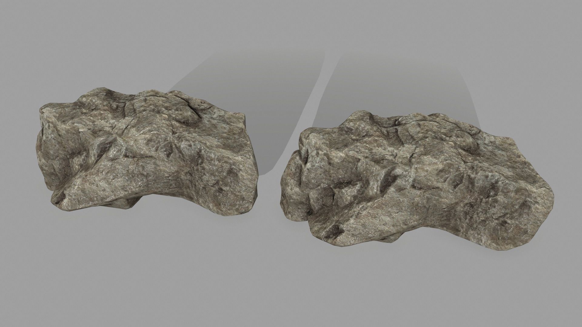 rocks set 01 Low-poly 3D model_9