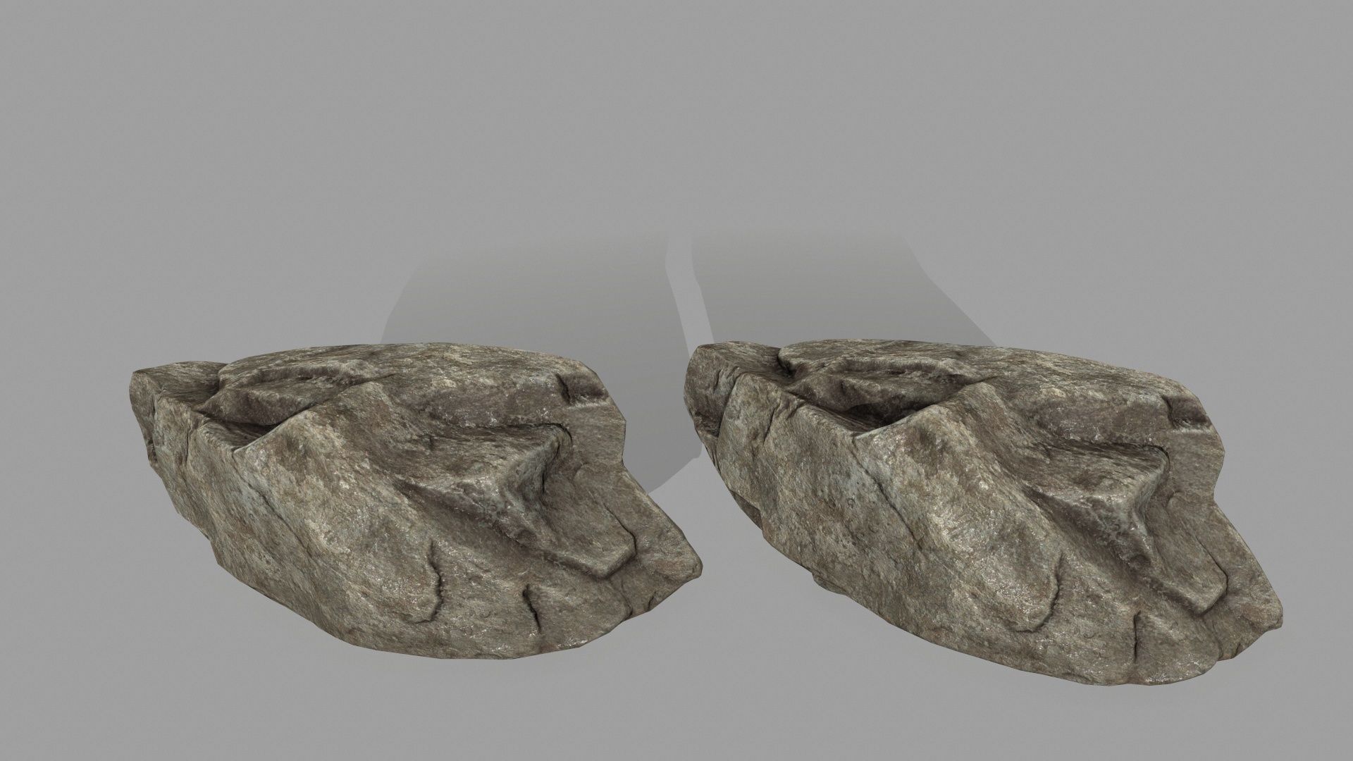 rocks set 01 Low-poly 3D model_19