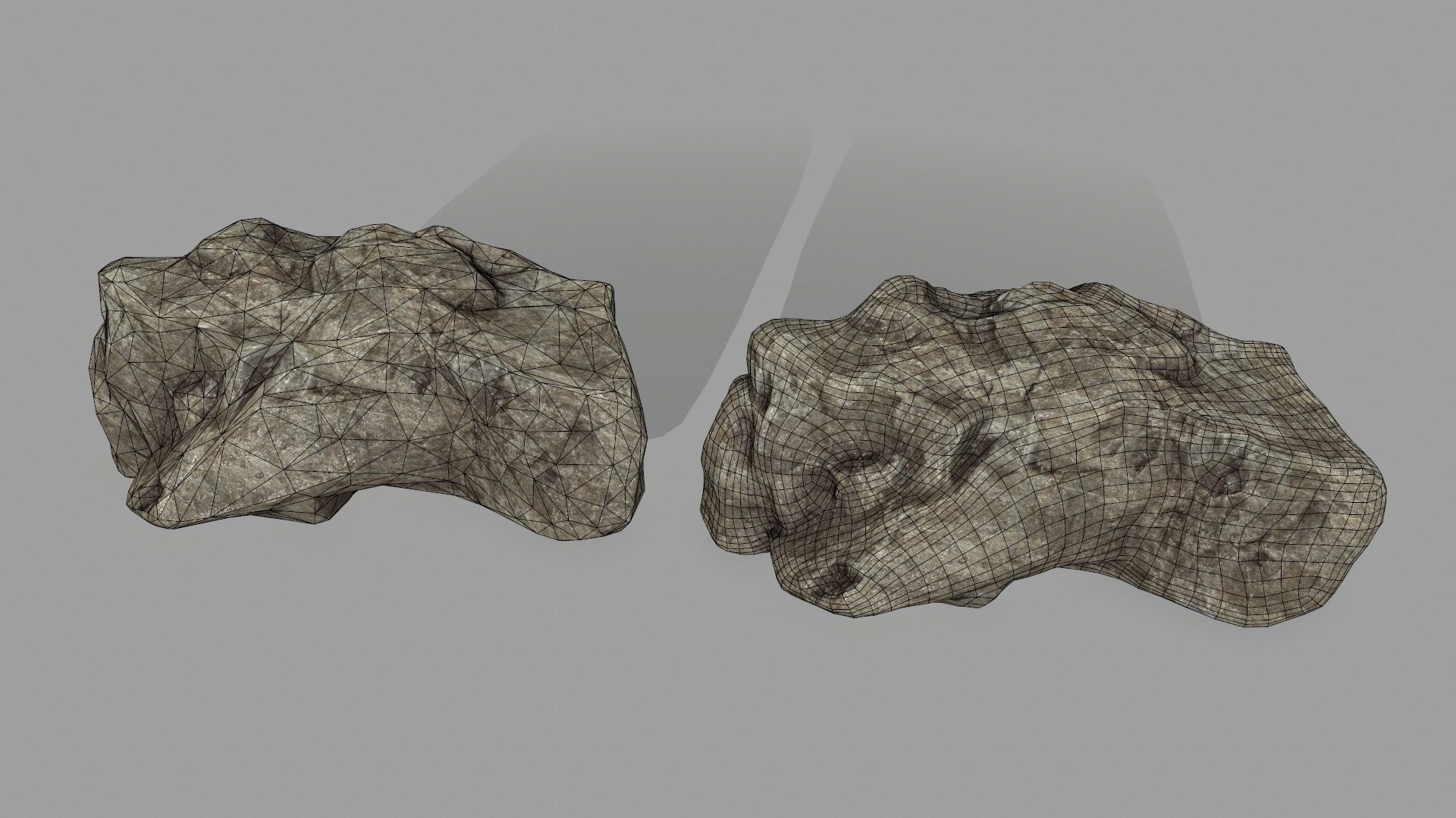 rocks set 01 Low-poly 3D model_10