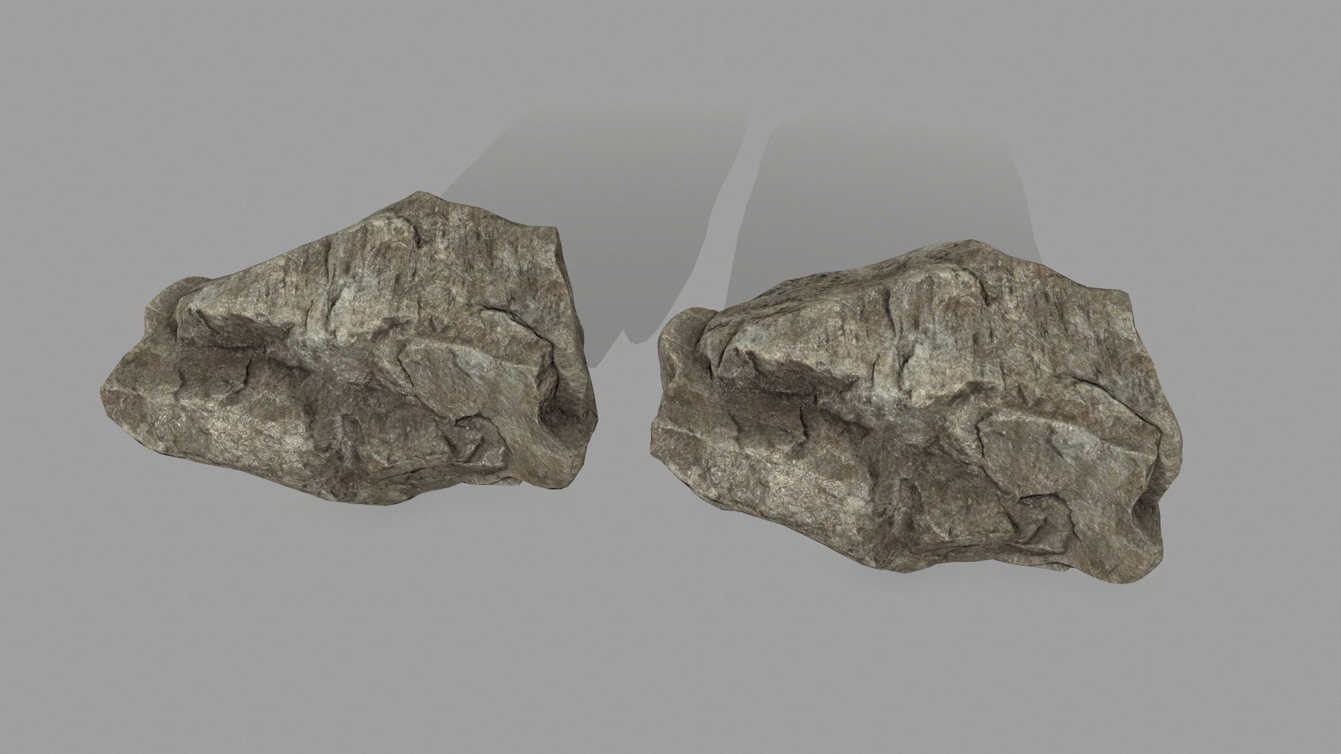 rocks set 01 Low-poly 3D model_11