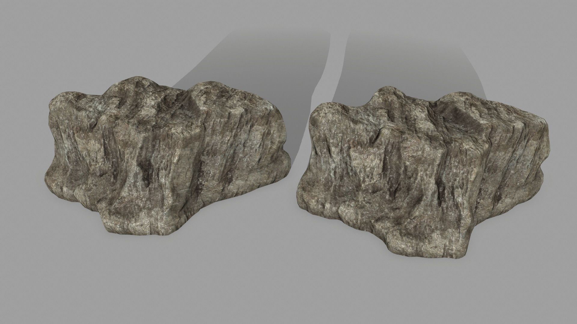 rocks set 01 Low-poly 3D model_7