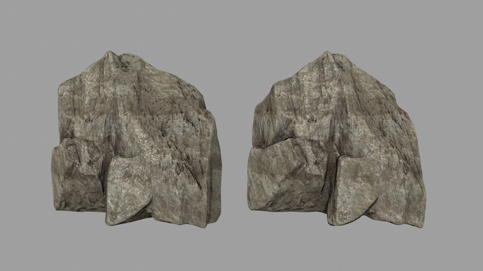 rocks set 01 Low-poly 3D model_24