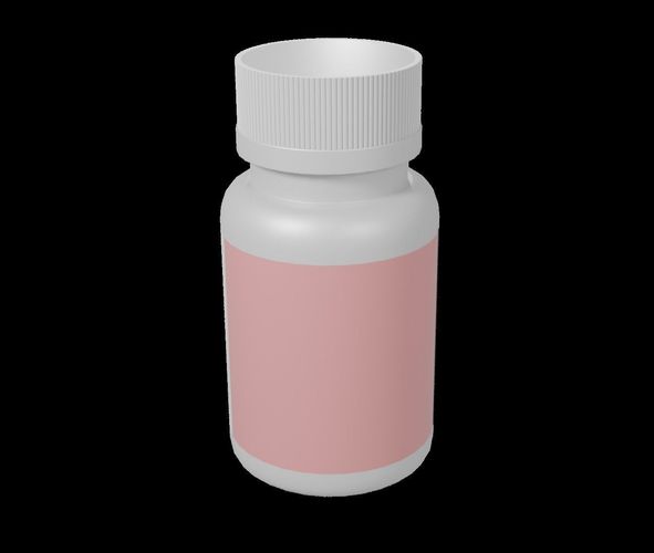 Pill Bottle 3D model