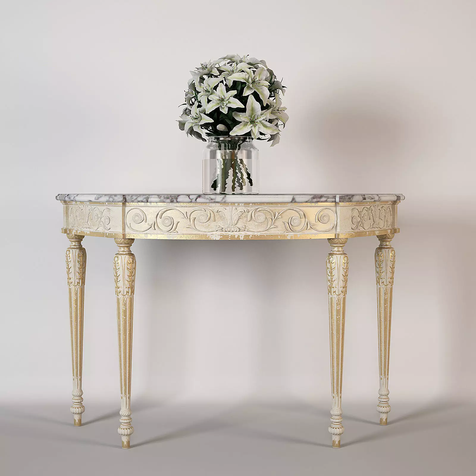 Salda Console 5166 3D model_0