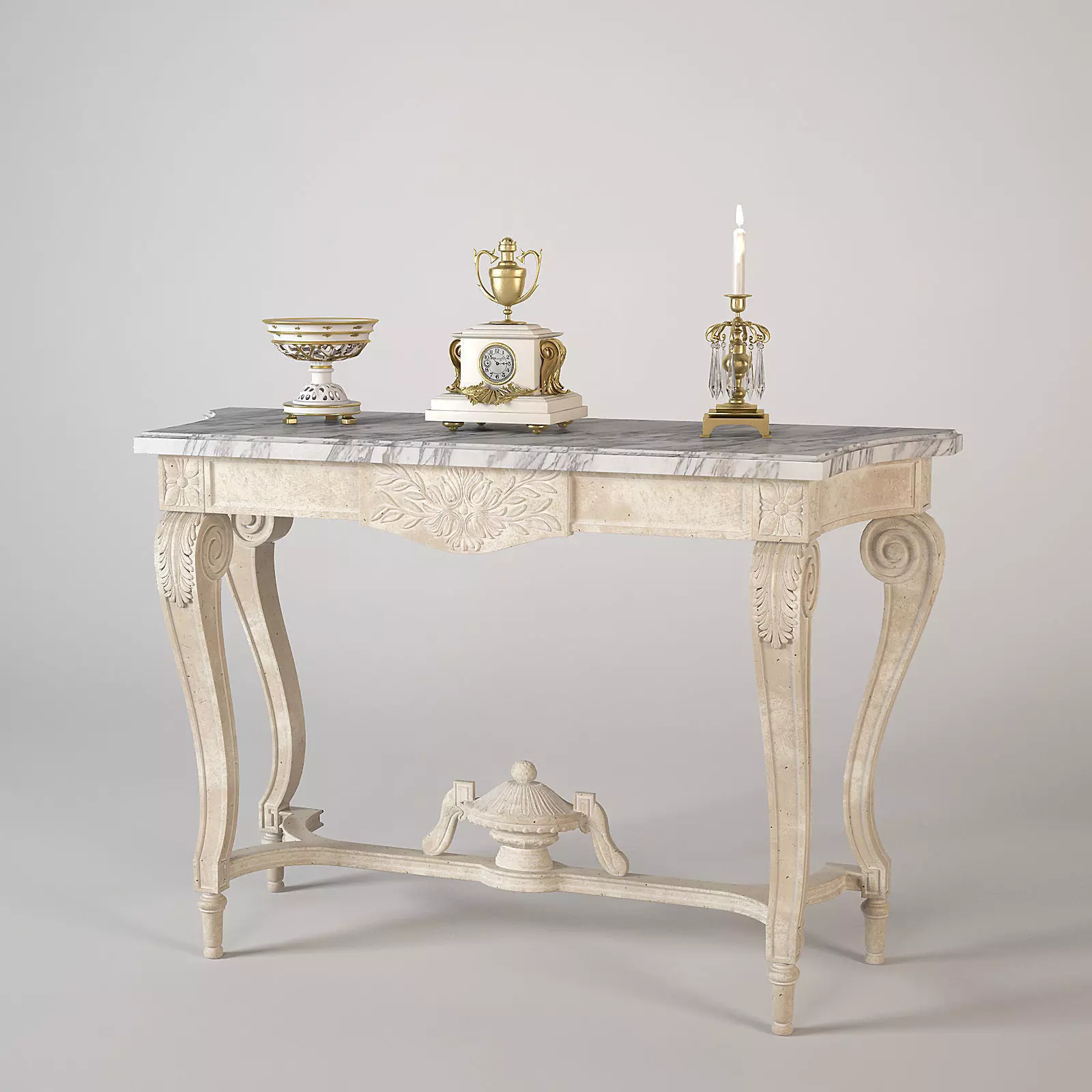 Salda Arredamenti Console Table 8509 3D model_0