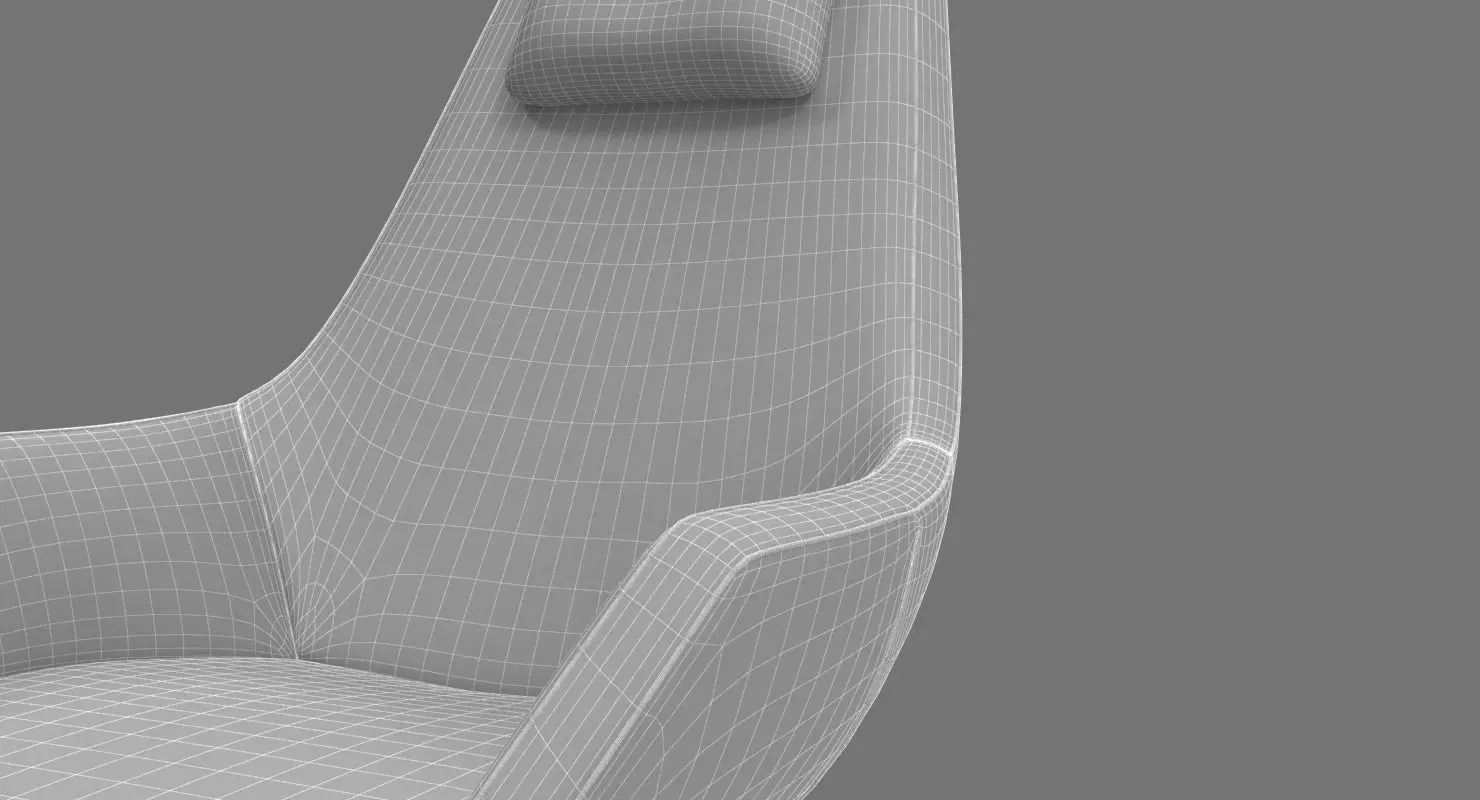 Rolf Benz 2000 Chair 3D model_16