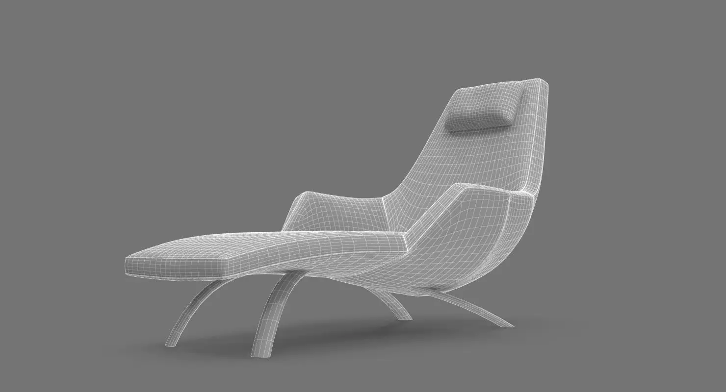 Rolf Benz 2000 Chair 3D model_13
