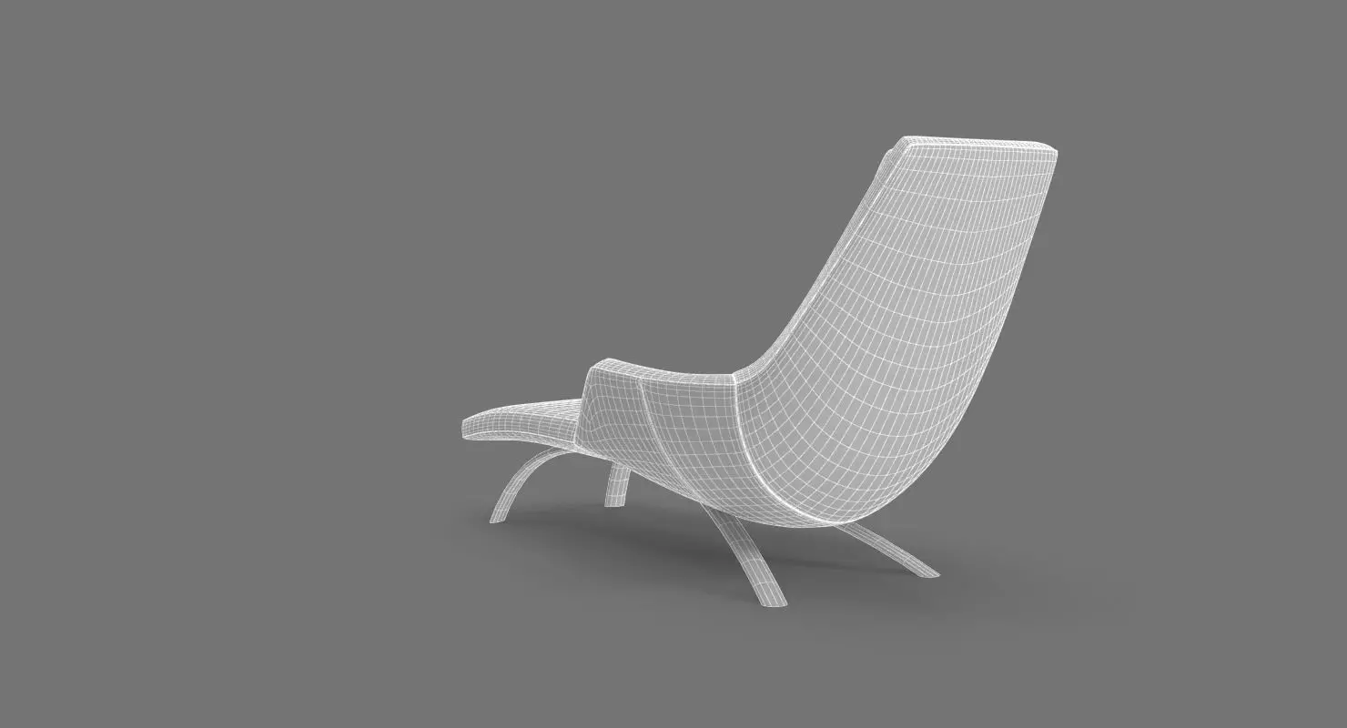 Rolf Benz 2000 Chair 3D model_14