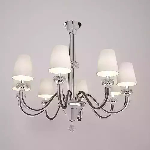 Barovier   Toso Amsterdam Chandeler 3D model
