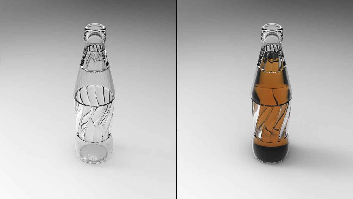 Pepsi bottle 3D print model_2