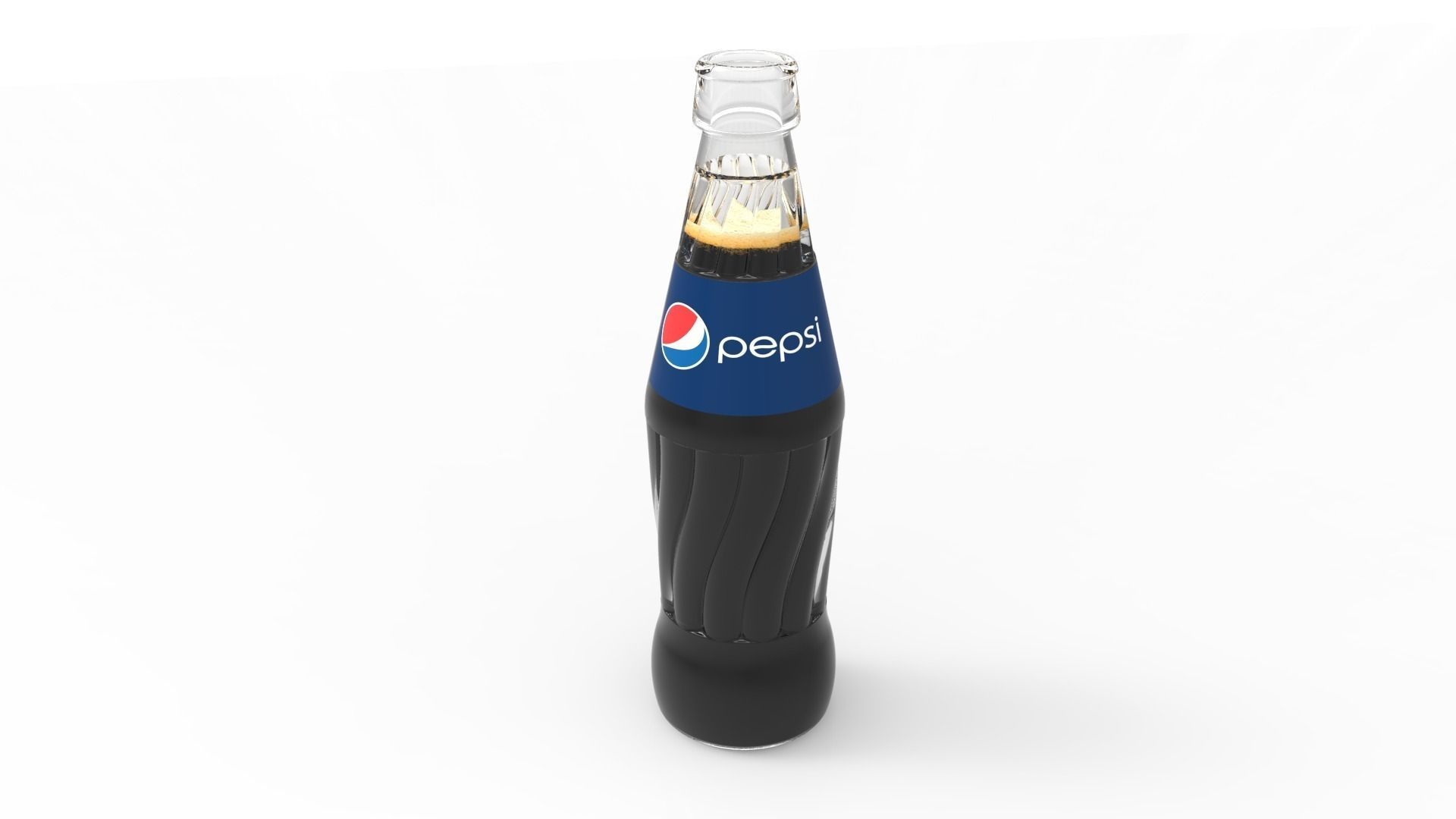 Pepsi bottle 3D print model_0