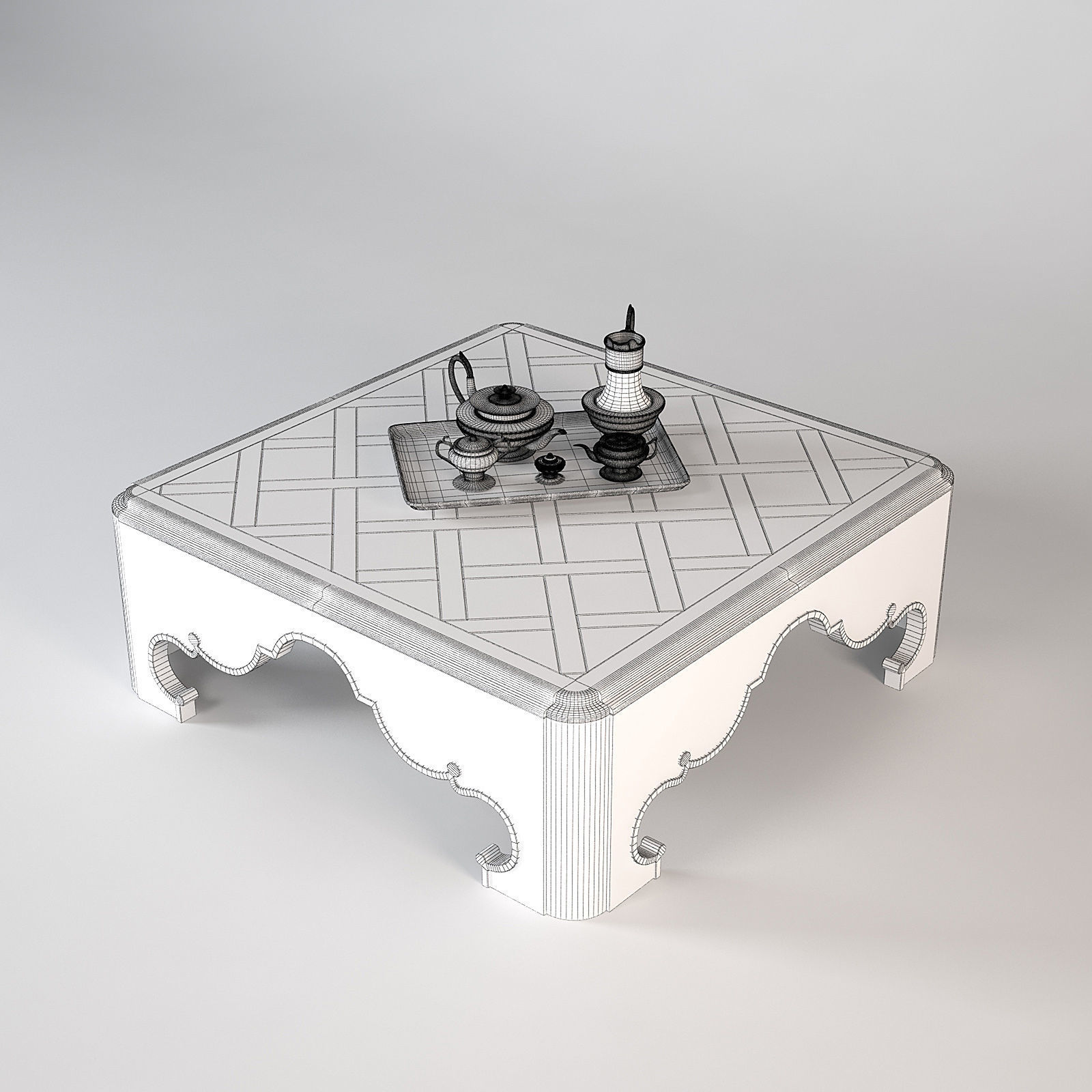 Francesco Molon Cocktail Table 3D model_3