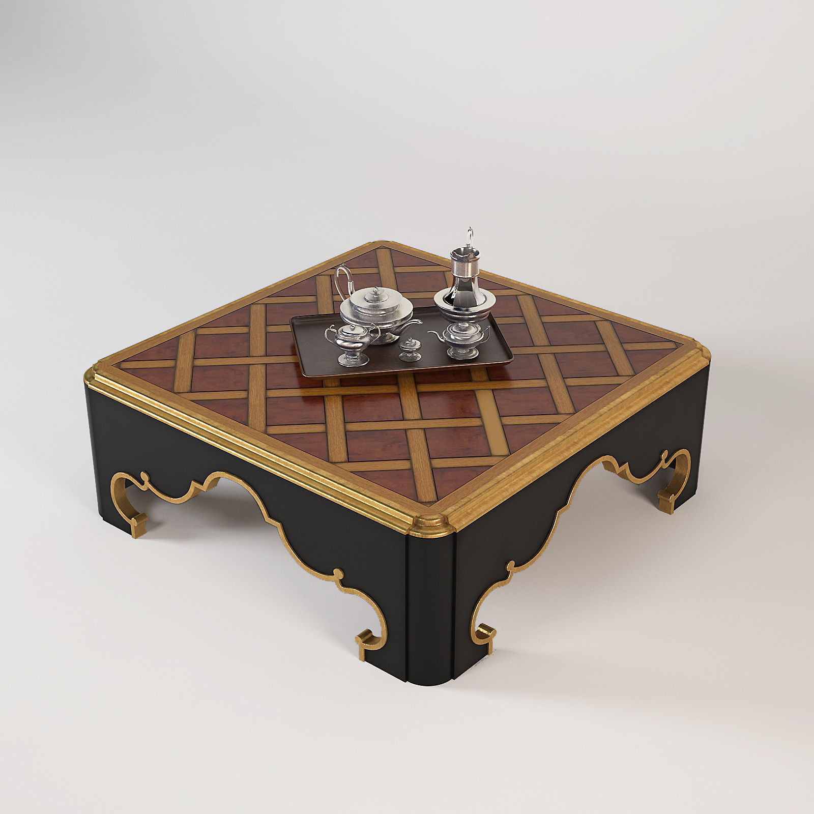 Francesco Molon Cocktail Table 3D model_1