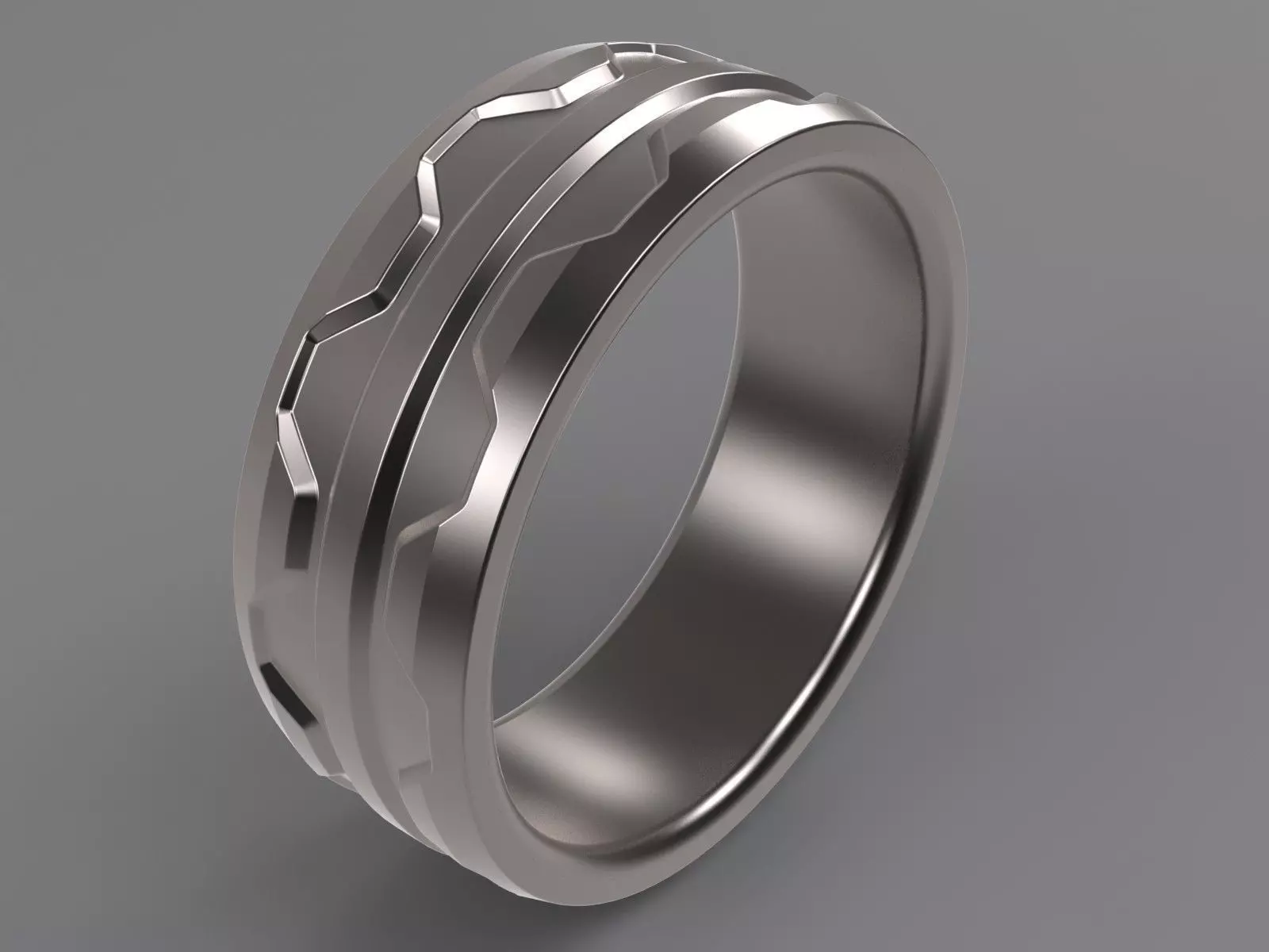 Ti Ring Proto 8 Free 3D model_0