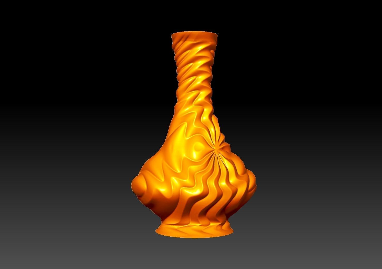 Flower vase BonitumART collection SBARTDEZ166 3D print model_5