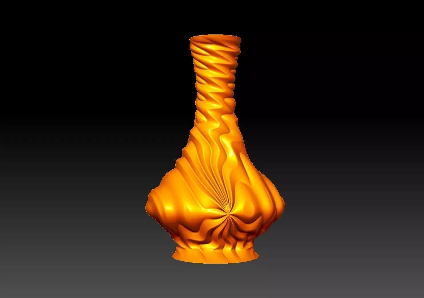 Flower vase BonitumART collection SBARTDEZ166 3D print model_0