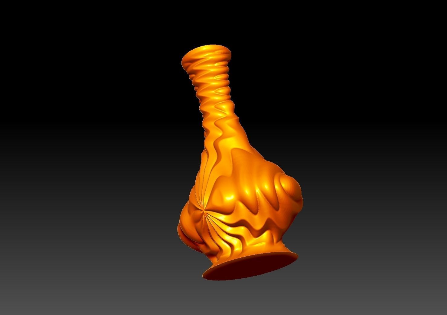 Flower vase BonitumART collection SBARTDEZ166 3D print model_4