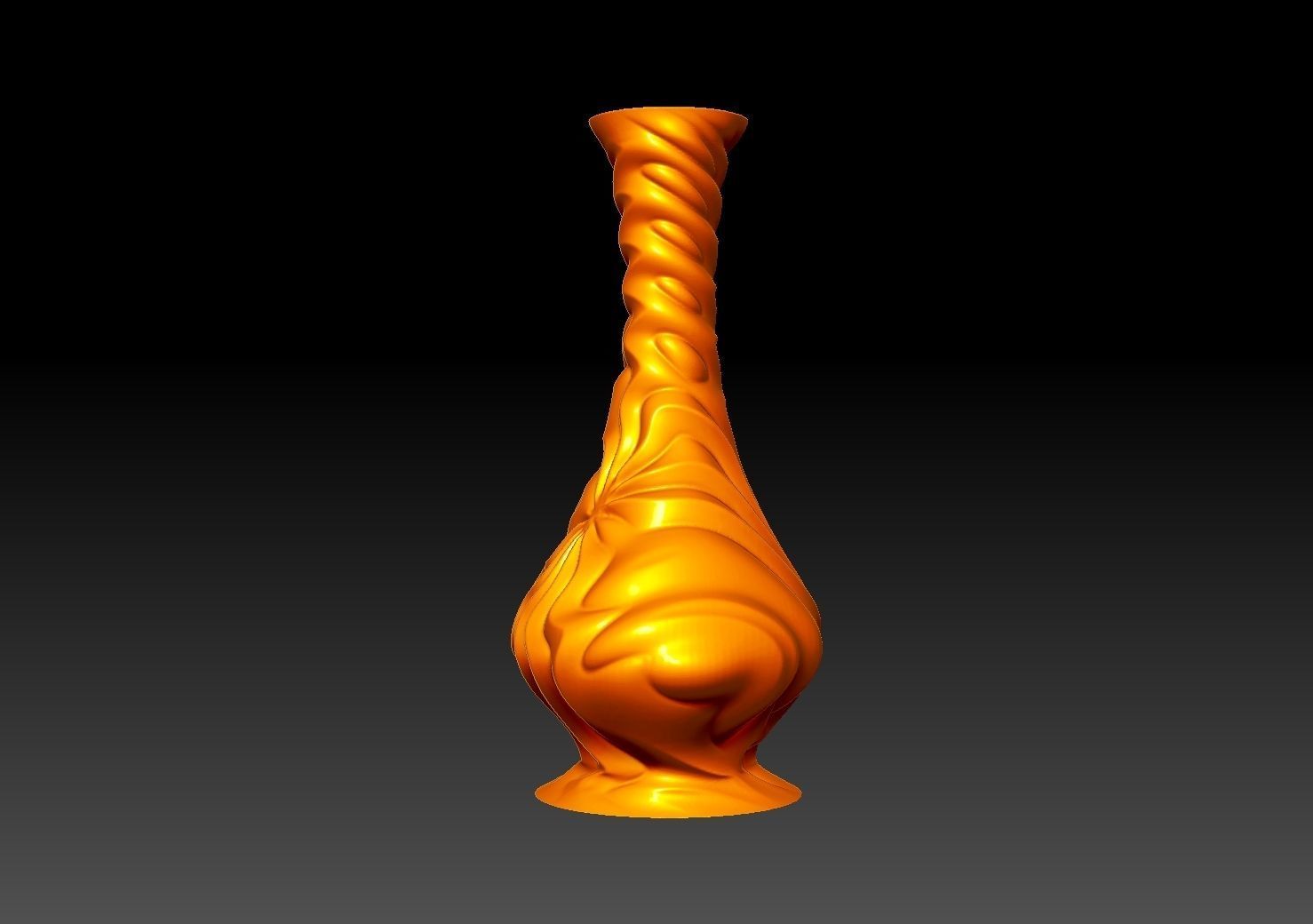Flower vase BonitumART collection SBARTDEZ166 3D print model_3