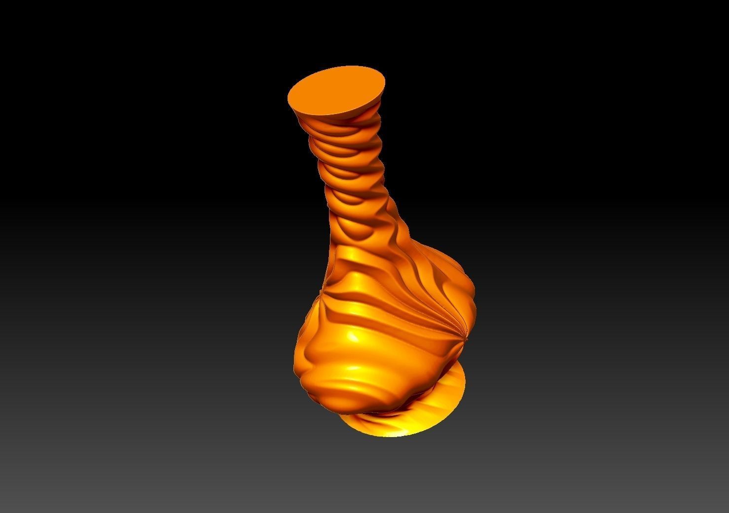 Flower vase BonitumART collection SBARTDEZ166 3D print model_2