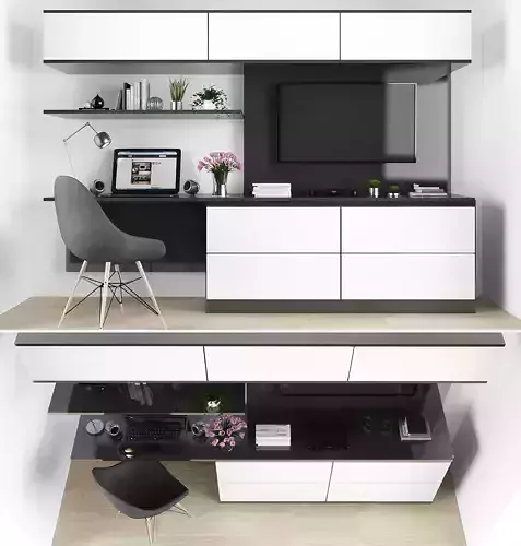 TV Stand and workzone
