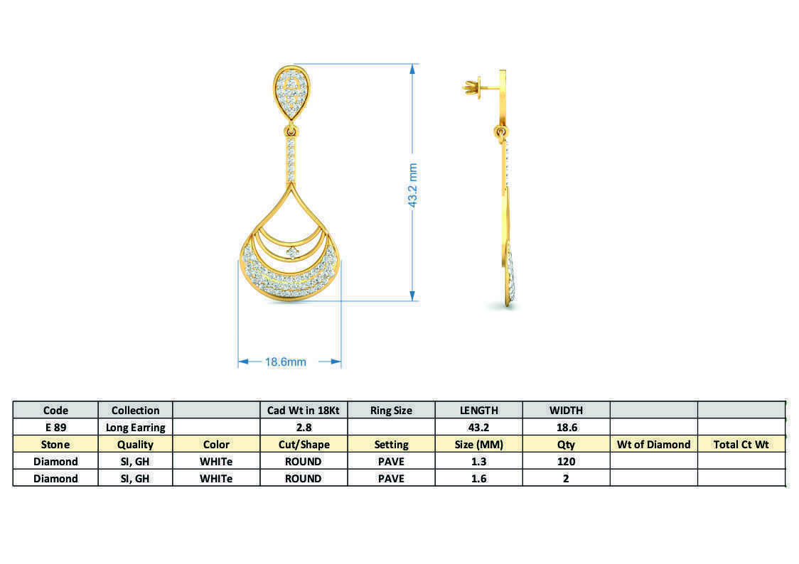 BULK-STL-EARRING 96 Files 3D print model_95