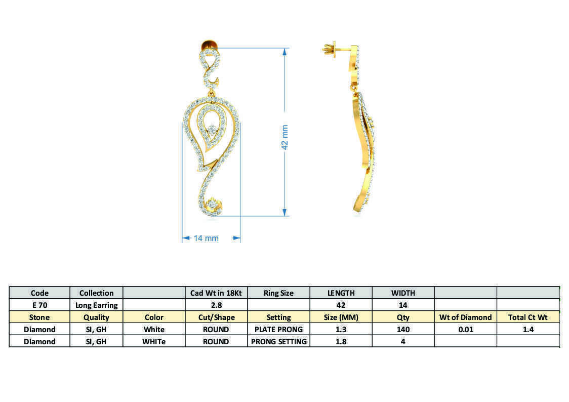 BULK-STL-EARRING 96 Files 3D print model_72