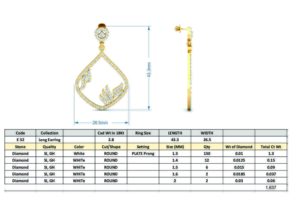 BULK-STL-EARRING 96 Files 3D print model_31