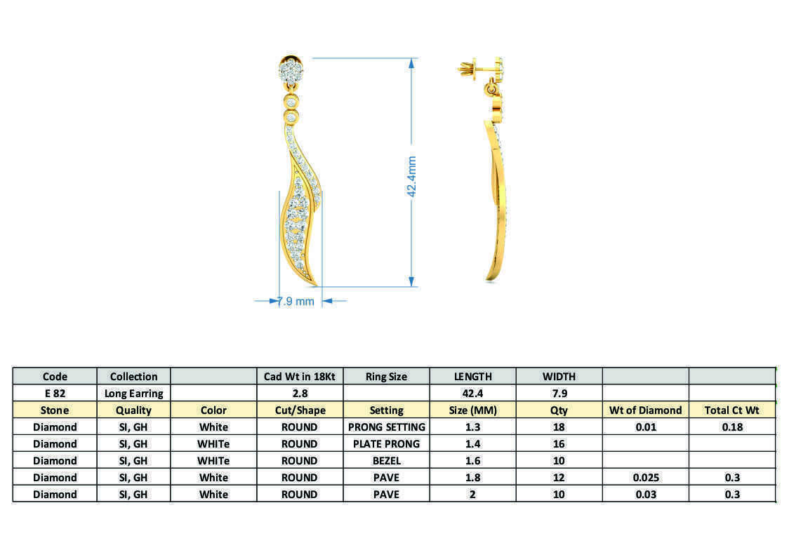 BULK-STL-EARRING 96 Files 3D print model_82