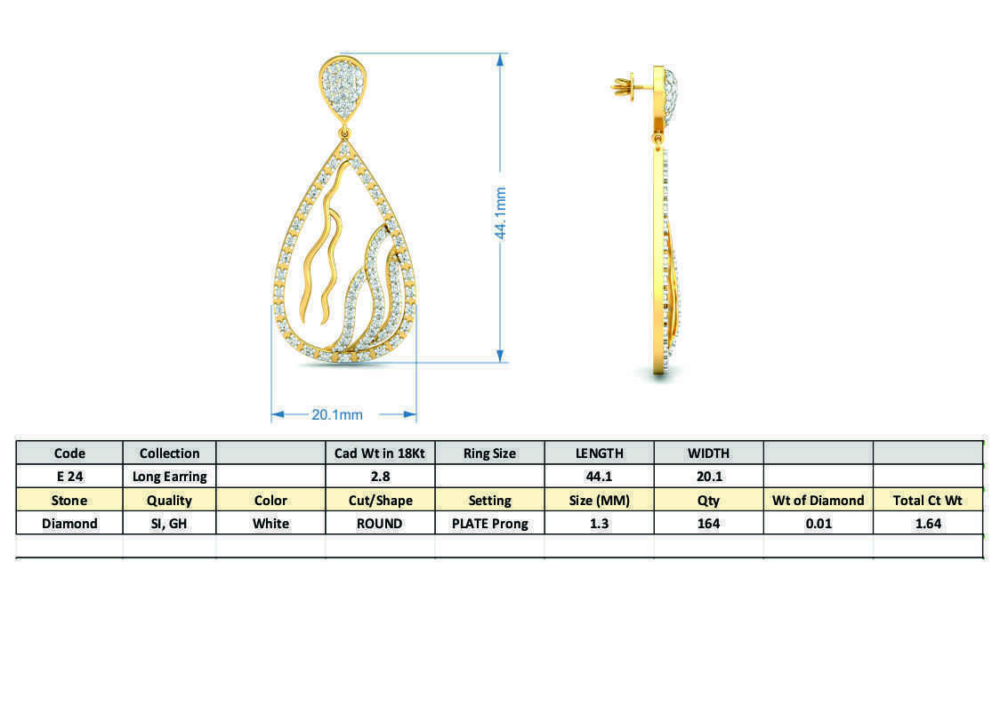 BULK-STL-EARRING 96 Files 3D print model_23